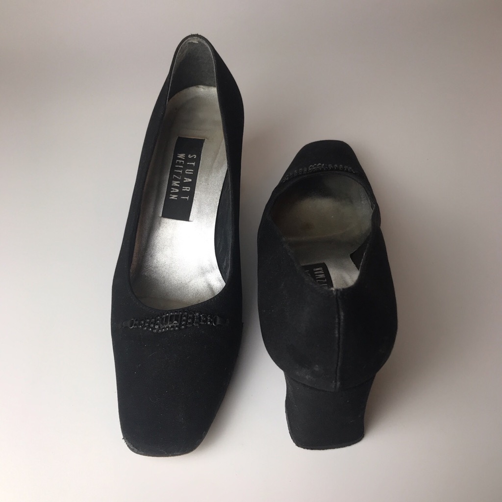 Stuart Weitzman | Vintage Fabric Heels
